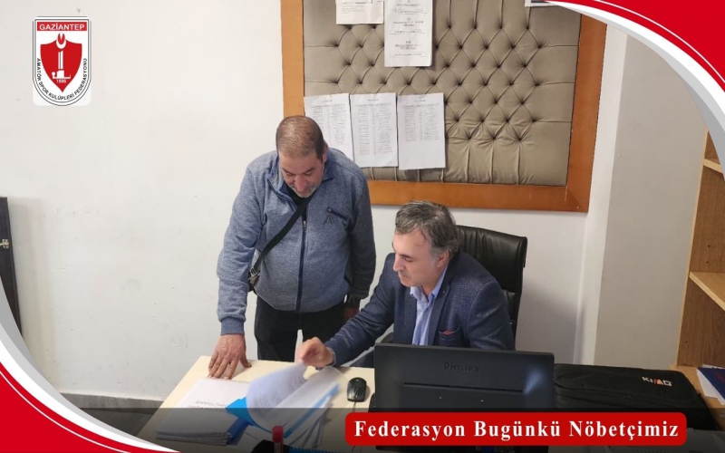 Federasyon Bugünkü Nöbetçimiz